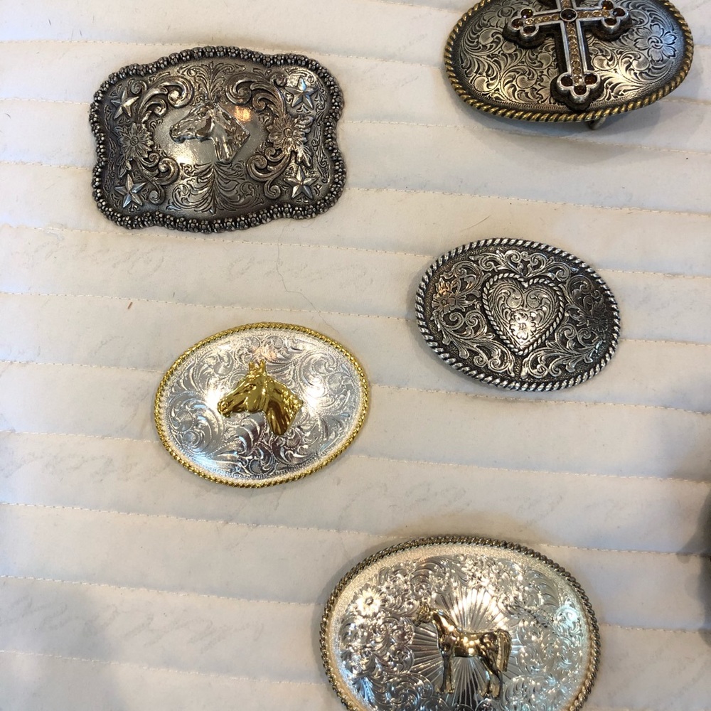 Belt with buckles